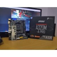 ราคา พร้อมส่งMSI A320M A PRO MAINBOARD เมนบอร์ด AMD AM4 + แรม 8 GB DDR4 (13086727612)