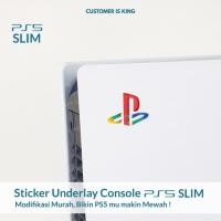 ราคา PS5 SLIM Playstation 5 โลโก้ Underlay Decal แผ่นคอนโซลผิว PS 5 | (ซื้อ 10 แถม 1) (25456290405)