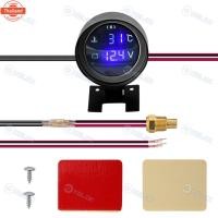 ราคา วัดโวลท์12v 24v เกจวัดความร้อน โวลต์มิเตอร์ สมาร์ทเกจ วัดอุณหภูมิรถ เกจวัดอุณหภูมิหม้อน้ำ เกจวัดความร้อนดิจิตอล วัดแตเตอ (28441651681)