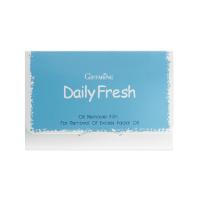 ราคา Daily Fresh Oil Remover Film Giffarine แผ่นฟิล์ม ขจัดความมันสำหรับใบหน้า เดลี่ เฟรช กระดาษซับ หน้ามัน กิฟฟารีน สะอาด สวย (27341959026)