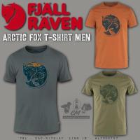 ราคา เสื้อยืดคอกลม Fjallraven Arctic Fox 657 แบบมีลายพิมพ์ (24697983224)