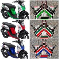 ราคา STANDARD 2014 YAMAHA FINO FULL SET STRIPING STICKER (45301570910)