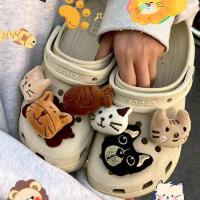 ราคา อุปกรณ์เสริมหัวรองเท้าแบบเข็มขัด พร้อมตุ๊กตาลายเสือดาว โบว์ หัวใจ แยกชิ้นได้ น่ารักมาก! (53507987383)