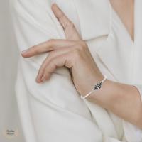 ราคา กำไลนะโมเงินแท้ 92.5 ตัว C (24714222829)