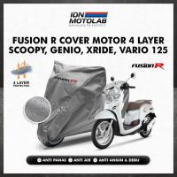 ราคา HONDA EM1 ELECTRIC 4 ชั้น Fusion R ผ้าคลุมมอเตอร์ไซค์กันน้ํา Anti-Water Heat UV Protect Outdoor (49656419877)