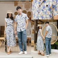 ราคา ️VSM COUPLE #4373 ชุดคู่ลายดอก ชุดคู่รักลายดอก ชุดลายดอก ชุดคู่ ชุดคู่รัก ชุดไปเที่ยว ชุดไปทะเล ชุดถ่ายพรีเวดดิ้ง (9551839626)