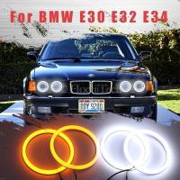 ราคา LED SMD ผ้าฝ้าย Switchback Angel Eye Halo แหวน DRL ชุดสําหรับ BMW E30 E32 E34 (55158084009)