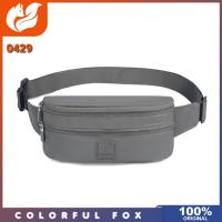 ราคา สีสัน Fox original - กระเป๋าคาดเอวผู้หญิง COLORFUL FOX 0429 กระเป๋าคาดเอวไนลอนกันน้ํากระเป๋าเป้สะพายหลัง unisex (40579833476)