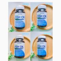 ราคา [45,75,100แคปซูล /EXP.2025] Vistra Salmon Fish Oil 1000 mg Plus Vitamin E วิสทร้าน้ำมันปลาแซลมอน1000มก.+วิตามินอี (3394301388)