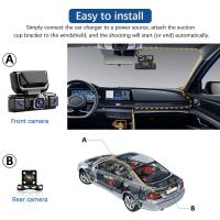 ราคา [สินค้าใหม่]ใหม่ 4 ช่อง 360 องศารถ Dvr 1080P Video Recorder WiFi APP Dashcam 24 H ที่จอดรถด้านหลังกล้องบันทึกภาพ (51258391730)