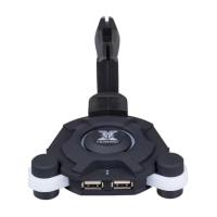 ราคา NUBWO Mouse Bungee & USB Hub รุ่น X-19 (Black) (88475561)