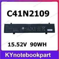 ราคา BATTERY ORIGINAL ASUS แบตเตอรี่ ของแท้ Asus ROG Zephyrus M16 GU604VZ-N4004W STRIX G18 G634 G814JV C41N2109 (44059641391)