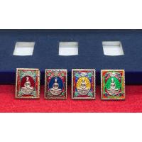 ราคา เหรียญแสตมป์หลวงพ่อโสธร ลงยาราชาวดี พิมพ์ใหญ่ รุ่นสร้างอุโบสถ ปี 2539 (28677614272)