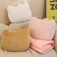 ราคา Hello Kitty หมอน Dual-ใช้ผ้าห่ม Two-in-One หญิง Sleeping หมอนข้างเตียง Creative KT หมอนแมวตุ๊กตาตุ๊กตาตกแต่งวันหยุดของขวัญ (43123651509)