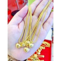 ราคา สร้อยคอ 1 สลึง ทองคำแท้ 96.5% พร้อมจี้ หัวใจ ลายเบนซ์ มีใบรับประกันจากร้านทอง (11528953021)