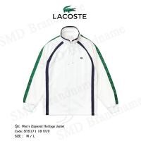 ราคา Lacoste เสื้อแจ็คแก็ต รุ่น Men's Zippered Heritage Jacket Code: SH5171 10 UU9 (21055587800)