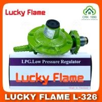 ราคา LUCKY FLAME รุ่น L-326 หัวปรับแก๊สแรงดันต่ำ หัวปรับแก๊ส low pressure (9067667487)