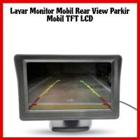 ราคา LAYAR หน้าจอมอนิเตอร์รถยนต์ มุมมองด้านหลัง ที่จอดรถ TFT LCD (41874776609)