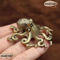 ราคา ROADSTAIRS เครื่องประดับปลาหมึกยักษ์, รูปปั้นปลาหมึกยักษ์ขนาดเล็กโบราณ, ปากยาวทองแดงตุ๊กตาสัตว์ตกแต่งโต๊ะบ้าน (26944552179)
