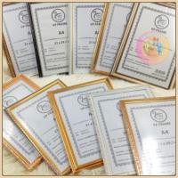 ราคา AUKKI กรอบรูปขนาดa4 กรอบรูป ขนาดA4 กรอบใส่เกียรติบัตร แนวตั้ง แนวนอน แขวนผนัง A4 Photo Frame (ไม่ใช่กระจก) (28232833011)