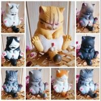 ราคา โมเดลแมวไข่​ ฟิกเกอร์​แมว​ ชากาปองแมว​ รุ่นแมว​จู๋​ตัว​ใหญ่​ (5435319702)