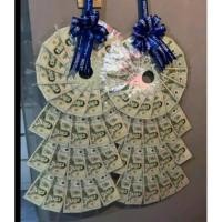 ราคา พวงมาลัยเงินแบบ 60 ใบ ใส่แบงค์ 20,50,100 บาท (23621566995)