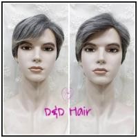 ราคา วิกผมผู้ชาย - D&D16004 - สีเทา - วิกผมสั้น (18992961208)