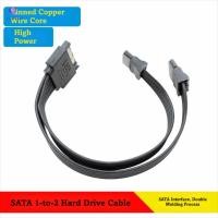 ราคา CORSAKI SATA Power Cable, Y-Splitter Design 15Pin ชาย/หญิง SATA Power Extension Cable, 22/32 ซม.ทนทาน HDD Power Cable (50058522717)