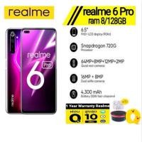 ราคา realme 6 pro. Ram8GB/Rom128GB เครื่องศูนย์ใหม่ไม่แกะชีล (ประกันศูนย์realme1ปีเต็ม) ฟรี.! ฟิมล์กระจก+Gift Set (5769583730)