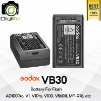 ราคา Godox Battery VB30 - USB แบตเตอรี่ For Flash AD100Pro V1 V1Pro V100 V860III MF-R76, etc - Digilife Thailand (8307932597)
