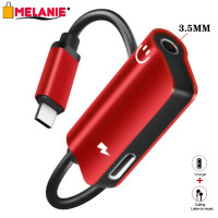 ราคา Type-C to 3.5mm Headphone Jack / Audio Splitter / For Headsets USB-C Charger Adapter (11802977484)