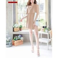 ราคา เดรสผ้าฮานาโกะ ฟรีไซร์ เปิดไหล่แต่งผ้าลายทาง ใส่สวย ดูเก๋ อก36นิ้ว เอว38นิ้ว สะโพก40นิ้ว 187 (1636735107)