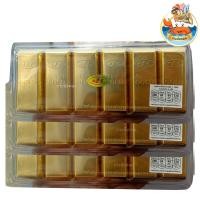 ราคา กระชังทอง ช็อกโกแลตทองแท่ง 12แท่ง 3แพ็ค JINNY GOLD Chocolate ช็อกโกแลต ทองแท่ง ช็อคโกแลต ช๊อกโกแลต (46806697562)
