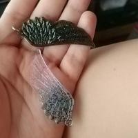 ราคา J❥ Crystal Epoxy Resin Mold Angel Wing Shape Casting Silicone Mould DIY Making Tool (6841710844)