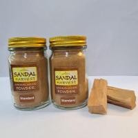 ราคา Sandalwood Powder (Standard) ไม้หอมแก่นจันทร์ ผงไม้จันทร์หอม หอมอโรม่า แท้ 100% ไม่มีน้ำหอม ไม่ไส่สี ไร้สารเคมี 100 gm. (146289902)