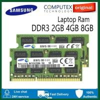 ราคา Samsung DDR3 RAM 2GB 4GB 8GB DDR3 1066/1333/1600MHz DDR3L 1600MHz หน่วยความจําแล็ปท็อป SODIMM RAM (42902674474)