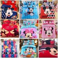 ราคา ชุดผ้าปูที่นอน+ ผ้านวม ลายมิกกี้เมาส์ Mickey Mouse (เช็คสินค้าก่อนสั่งจ้า) (1218828231)