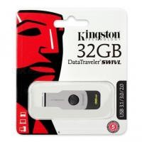 ราคา Kingston Flash Drive USB 3.0 32GB รับประกัน 5 ปี รุ่น DTSWIVL/32 (2479003944)