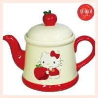 ราคา Sanrio (SANRIO) Hello Kitty teapot apple Kitty-chan Sanrio goods tableware (25077199872)