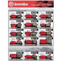 ราคา ผ้าเบรค BREMBO สำหรับ Sylphy 1.6 1.8,Pulsar 1.6 1.8,JUKE 1.6 (5953473264)