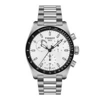 ราคา Tissot PR516 Chronograph 40 mm. ทิสโซต์ พีอาร์516 โครโนกราฟ 40 มม. T1494171101100 สีขาว เทา นาฬิกาผู้ชาย (50106613619)