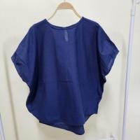 ราคา เสื้อคอกลม ทรงปล่อย ไหล่สโลป (45258277215)