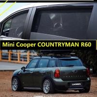 ราคา แม่เหล็กสําหรับ Mini Cooper COUNTRYMAN R60 ม่านบังแดดรถยนต์ป้องกันรังสียูวีผ้าม่านรถอุปกรณ์เสริม (53200352357)