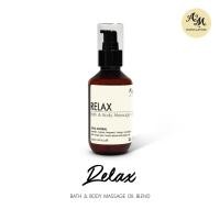 ราคา Aroma&More Relax Bath & Body Massage Oil Blend- น้ำมันนวดตัวสูตรผ่อนคลาย ให้จิตใจปลอดโปร่ง 130/500/1000ML (2140989011)