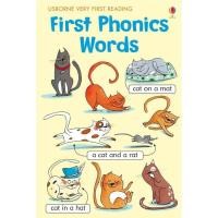 ราคา ปกแข็ง Usborne Very First Reading First Phonics Words (7145400357)