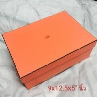 ราคา กล่อง hermes มือสองสภาพสวย ขนาดประมาณ 9×12.5×5 นิ้ว (25096051799)