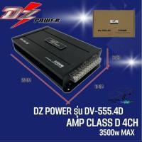 ราคา เพาเวอร์แอมป์ AMP CLASS D 4CH DZ POWER รุ่น DV-555.4D กำลังขับสูงสุด 3500 วัตต์ เพาเวอร์แอมป์ขับเสียงกลางแหลม (24080930735)