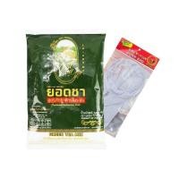 ราคา ชาเขียวนมสดโบราณ สูตรดั้งเดิม ตรา Yodcha (ยอดชา) ขนาด 200g. + ถุงชง ชา กาแฟ ตรามือ ขนาดเล็ก (57550052572)