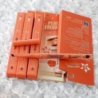 ราคา ดินสอเขียนคิ้ว Sivanna colors Peach Eyebrow Pencil 3D Natural longlasting (7242362885)