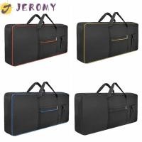 ราคา JEROMY กระเป๋าคีย์บอร์ด, Anti Shock 61/76/88 Key Instrument Keyboard Case, ทนทาน 600D Oxford ผ้าฝ้ายเบาะ Thicken กระเป๋าเก็บเปียโน Carring กล่อง (42129760084)